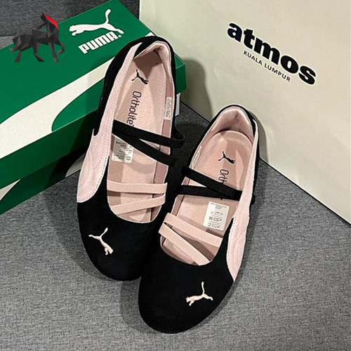 Puma/彪马正品2025夏季款女士低帮运动薄底透气休闲鞋406334-02