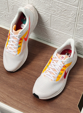 Nike/耐克正品2023新款女子GS大童运动缓震跑步鞋FD4629-167