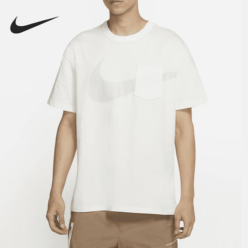 Nike/耐克正品男士字母图案宽松圆领套头短袖T恤DO1930-133