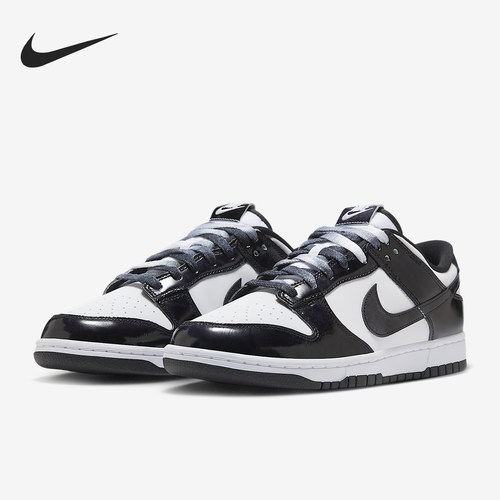 Nike/耐克正品Dunk Low男士轻便运动经典休闲透气板鞋HQ1965-100