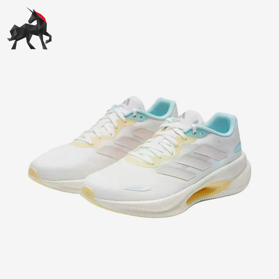 Adidas/阿迪达斯正品VELOSTAR新款女白浅蓝色鞋经典跑步鞋KJ5181