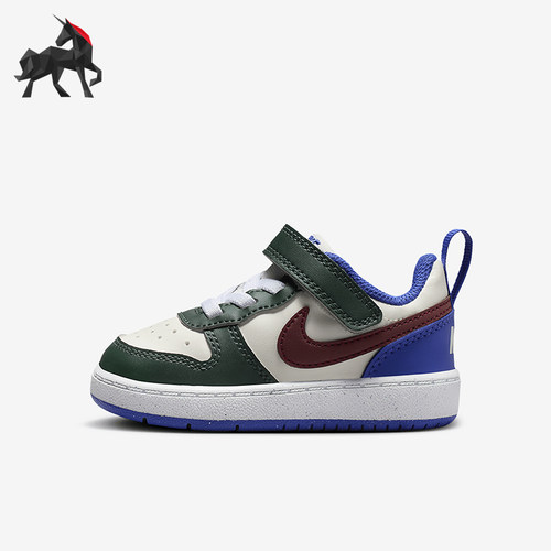 耐克婴童耐磨魔术贴休闲板鞋