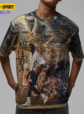 Nike/耐克正品Air Jordan 85男士透气复古潮流短袖T恤HQ9007-045