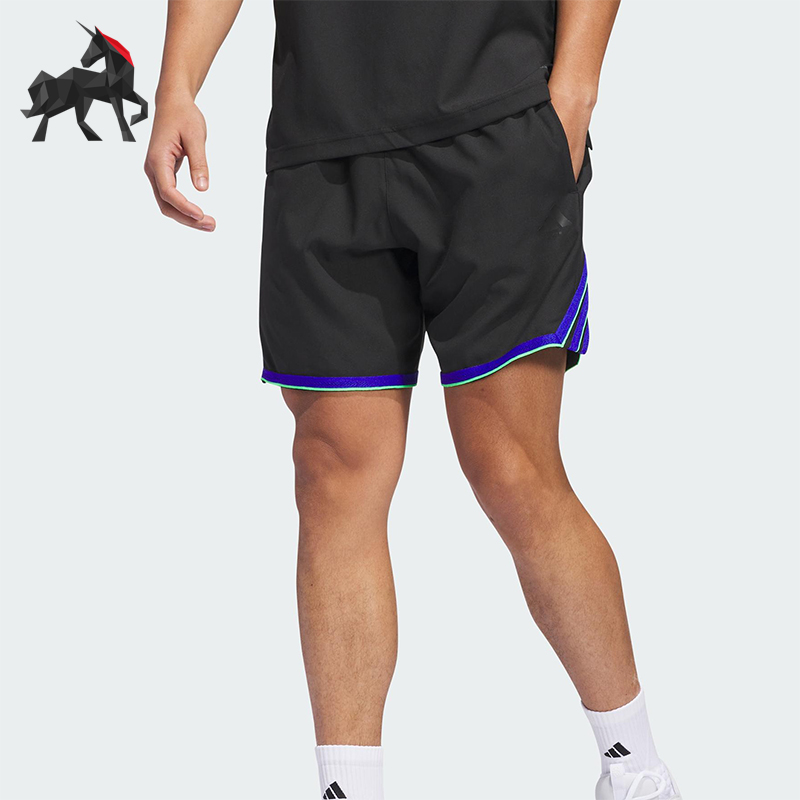 Adidas/阿迪达斯正品夏季款男士训练运动透气舒适篮球短裤JN0322