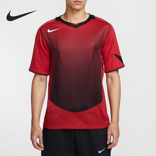 Nike/耐克正品Dri-FIT男士透气足球运动训练短袖HV1179-687