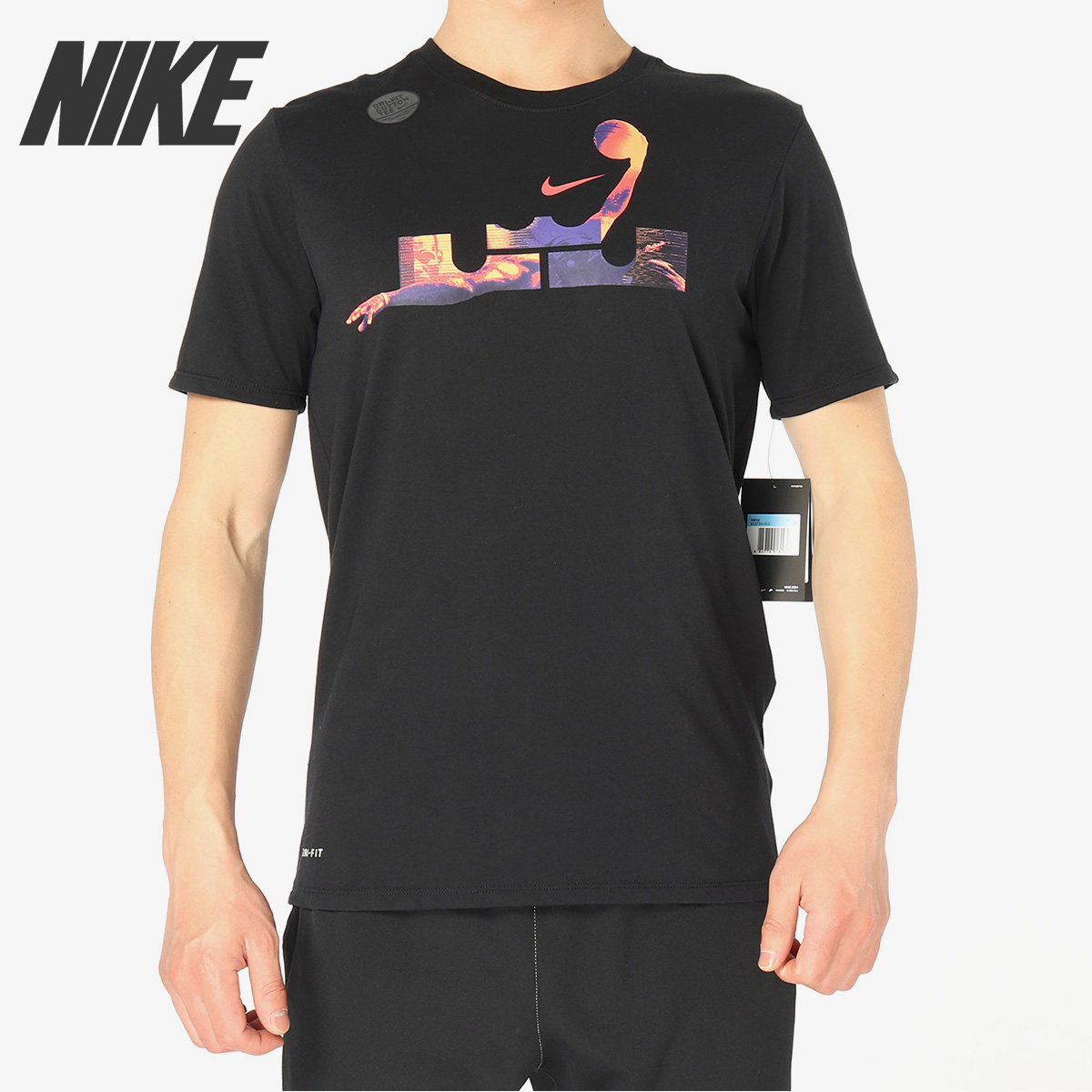 Nike/耐克官方正品Dri-FIT 男子詹姆斯休闲运动篮球短袖T恤923734
