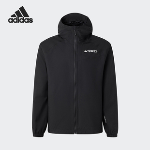 Adidas/阿迪达斯正品时尚休闲新款男士户外运动连帽外套JN8804