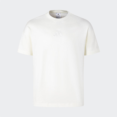 Adidas/阿迪达斯正品新款男士运动休闲透气简约短袖T恤JY8566