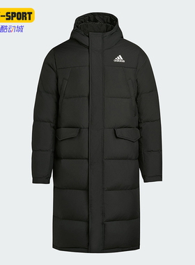 Adidas/阿迪达斯正品LONG DOWN PARKA男士运动保暖羽绒服KE5405