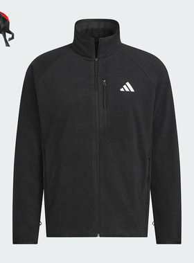 Adidas/阿迪达斯正品FLEECE JACKET男女休闲保暖日常外套KF5212