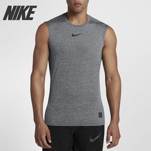 Nike/耐克正品男当季透气运动T恤训练健身无袖跑步背心838088-010