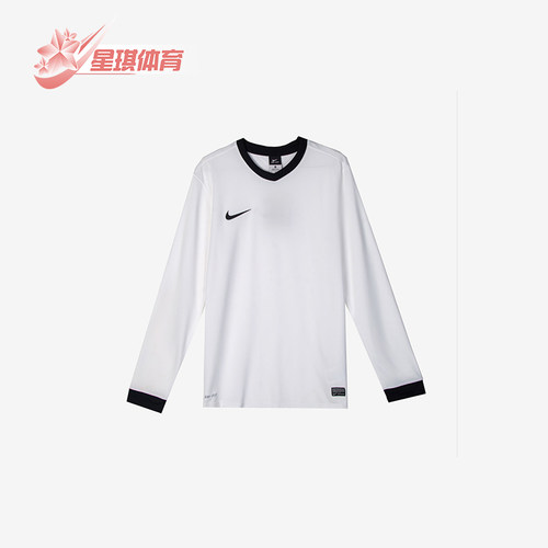 Nike/耐克正品男士休闲简约Logo落肩V领长袖针织衫448192-100