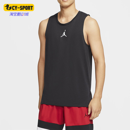 Nike/耐克正品JORDANAJ针织速干新款男无袖T恤背心CJ5545-010