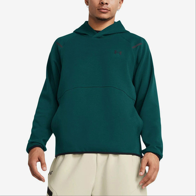 UA/安德玛正品2025新款男子时尚潮流连帽卫衣套头衫1383042-449