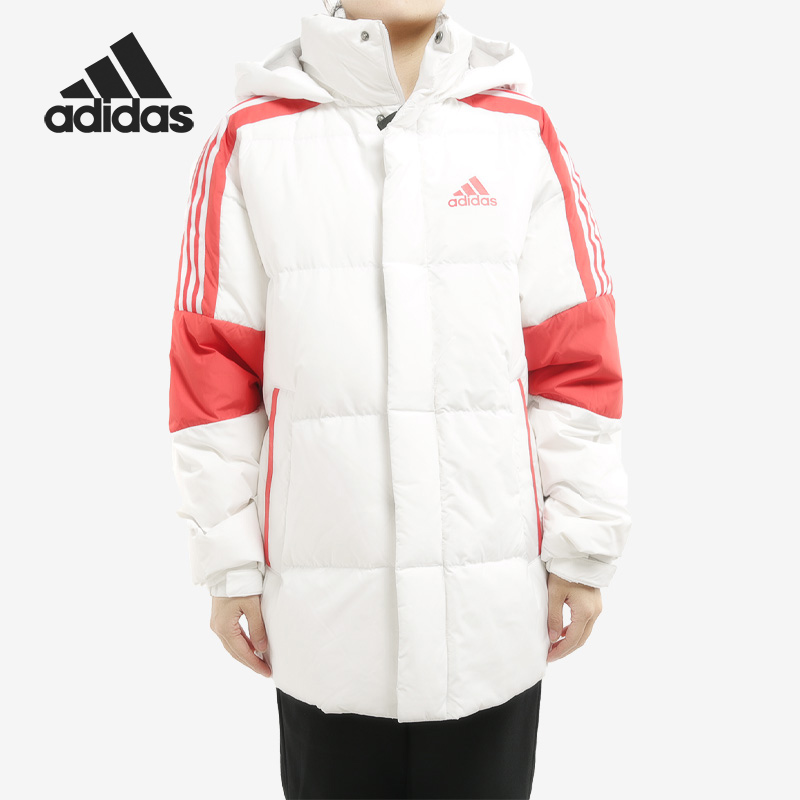Adidas/阿迪达斯官方正品冬季男女同款运动休闲保暖羽绒服GF0106
