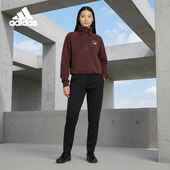 阿迪达斯正品 HALF ZIP Adidas SWEAT女士短款 加绒卫衣KC0066