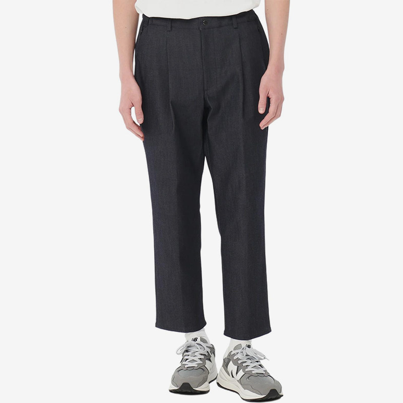 New Balance/NB正品新款男子宽松透气直筒牛仔长裤AMP35008-IN