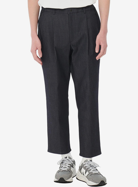 New Balance/NB正品新款男子宽松透气直筒牛仔长裤AMP35008-IN