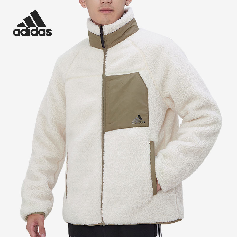 Adidas/阿迪达羊羔毛双面外套