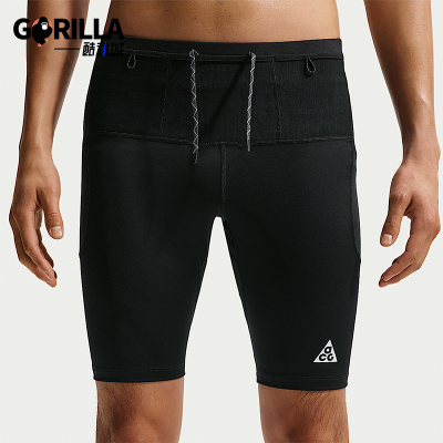 Nike/耐克正品ACG Lava Loops男士运动系带紧身短裤IO9672-010