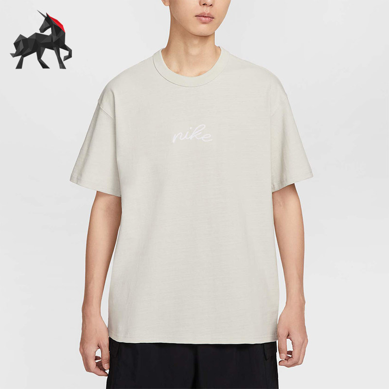 Nike/耐克正品2025秋季款男士套头宽松透气运动短袖HQ9239-072