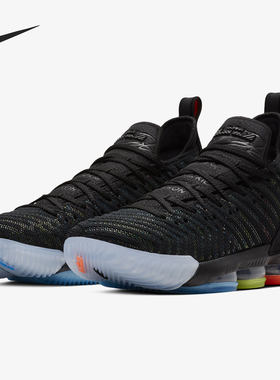 耐克正品lebron运动黑金篮球鞋