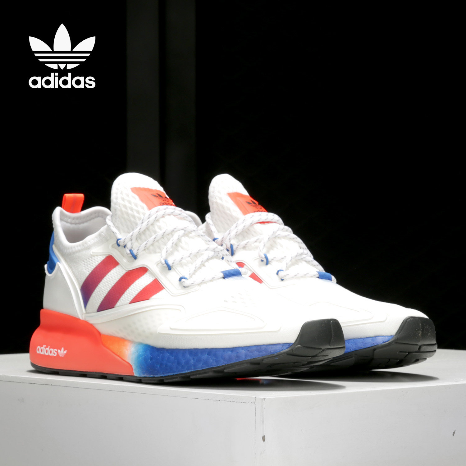 adidas/阿迪达斯官方正品三叶草zx 2k boost 男女运动鞋 fv9996