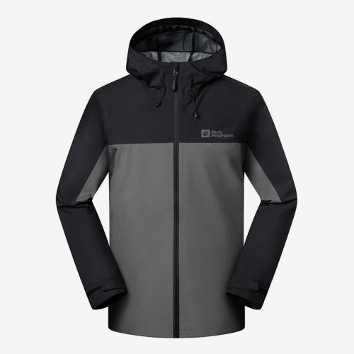 Jack wolfskin/狼爪正品新款男士透气连帽冲锋衣5033351-6945