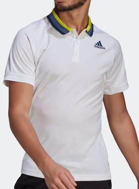 Adidas/阿迪达斯正品春季男子网球运动短袖T恤Polo衫 GP5736