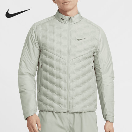 Nike/耐克官方正品秋冬新款男士拼接保暖跑步羽绒服FB7557-370
