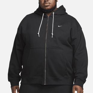 Nike/耐克正品Solo Swoosh男士开襟连帽宽松外套DR0403-010