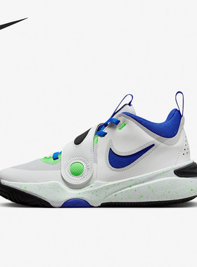 Nike/耐克正品Team Hustle D 11 GS女子大童篮球鞋DV8996-101
