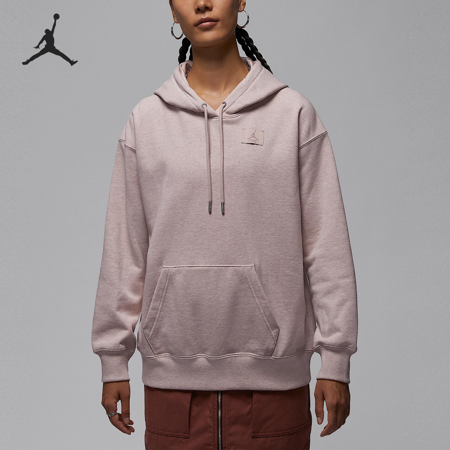 耐克女士连帽针织运动休闲卫衣