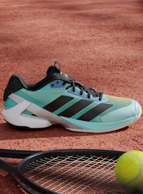 Adidas/阿迪达斯正品春季男士低帮网眼透气系带运动网球鞋JR1735