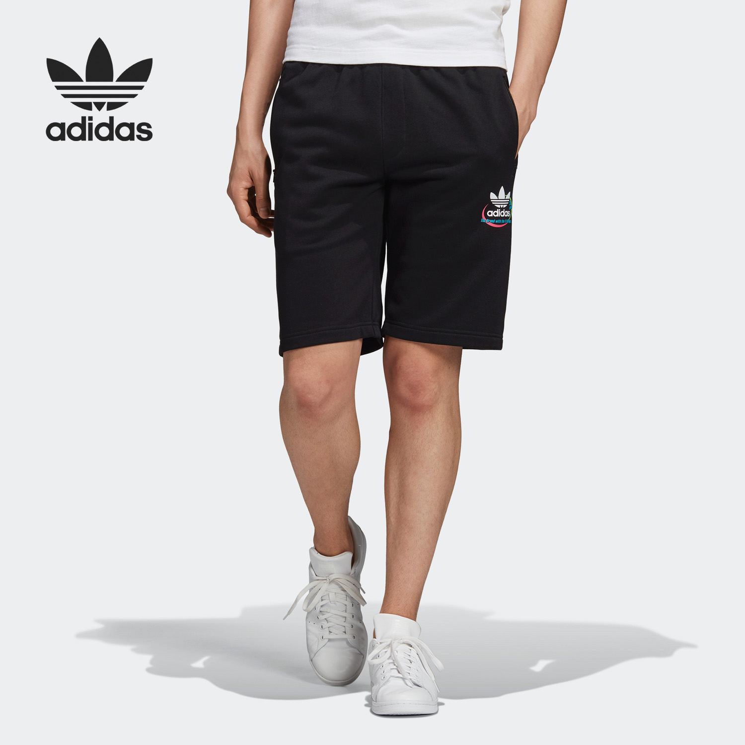 阿迪达斯男子运动休闲短裤