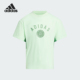 阿迪达斯正品 SPW Adidas TEE小童休闲宽松短袖 T恤JI9773