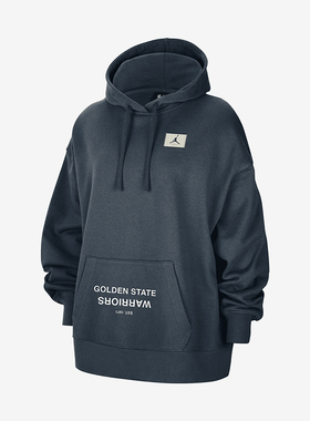 Nike/耐克正品JORDAN女士薄绒套头休闲印花卫衣FV8309-478