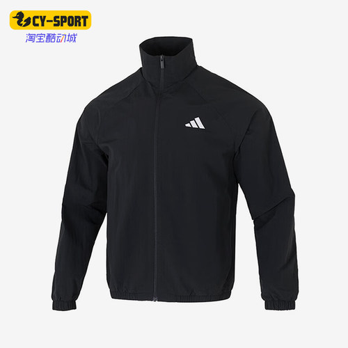 Adidas/阿迪达斯正品M SL WV TT男士户外梭织运动立领外套JM1772