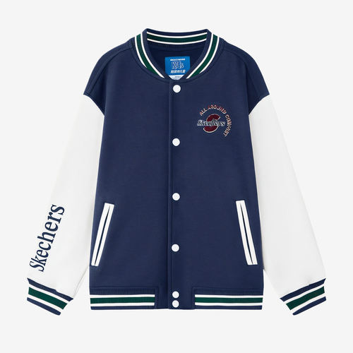 Skechers斯凯奇正品SKX经典休闲系列儿童拼接帽子L325B026-02MZ