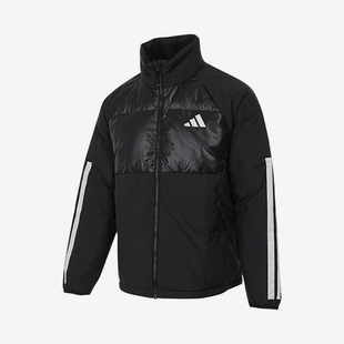 Adidas/阿迪达斯正品拉链男士保暖运动时尚羽绒服外套JG5923