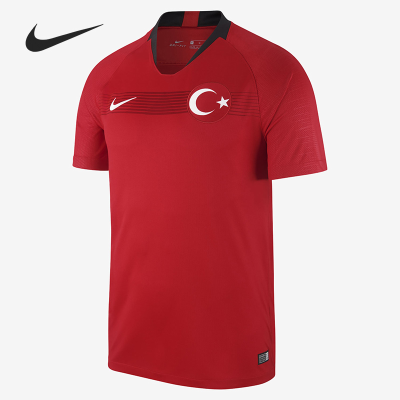 Nike/耐克正品2021球迷版土耳其主场男子短袖T恤足球服893900-657