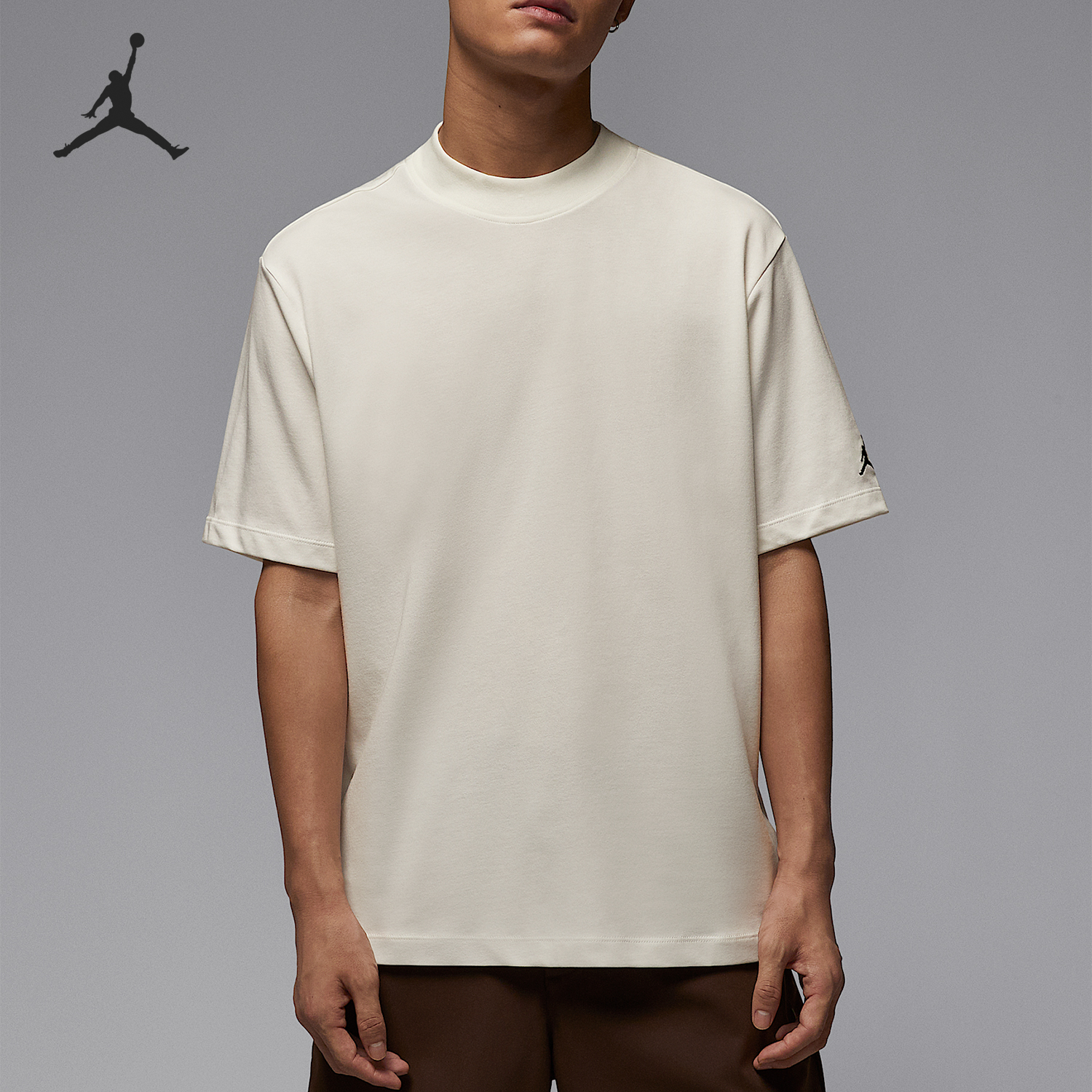 耐克男士柔软针织运动短袖