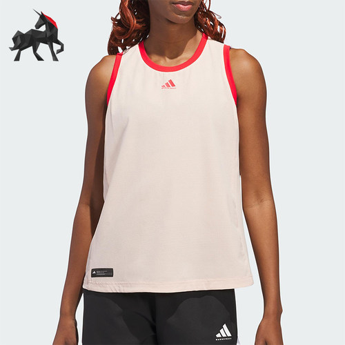 Adidas/阿迪达斯正品CRAZYLITE女士经典无袖篮球运动背心JP2556