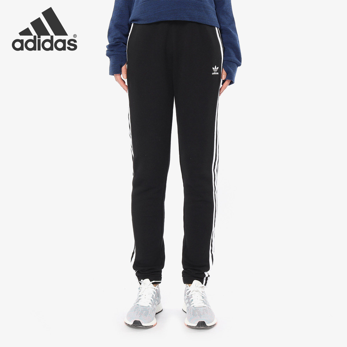 Adidas/阿迪达斯正品三叶草女款运动休闲小脚长裤 CE5607