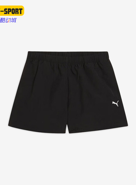 Puma/彪马正品夏季女士宽松经典干爽透气运动休闲短裤631918-01