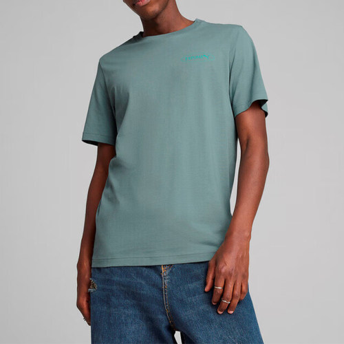 Puma/彪马正品2025夏季款男士套头圆领经典时尚透气短袖687697-30