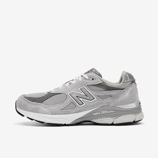 透气缓震运动耐磨跑步鞋 New M990GY3 男女同款 时尚 Balance NB正品