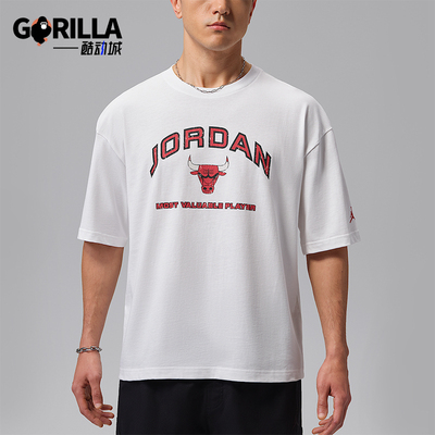 Nike/耐克正品Jordan男士运动字母印花经典休闲短袖T恤IF3122-100