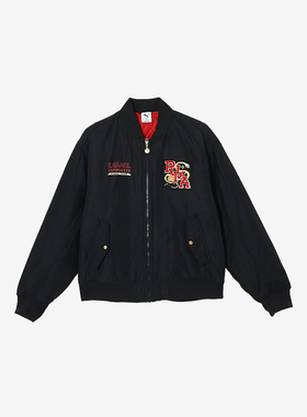 Puma/彪马正品秋冬新款男士飞行员工装保暖宽松棉服631679-01