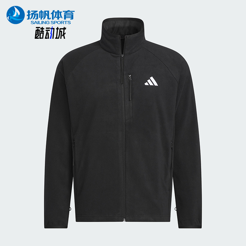 Adidas/阿迪达斯正品FLEECE JACKET男女休闲保暖日常外套KF5212